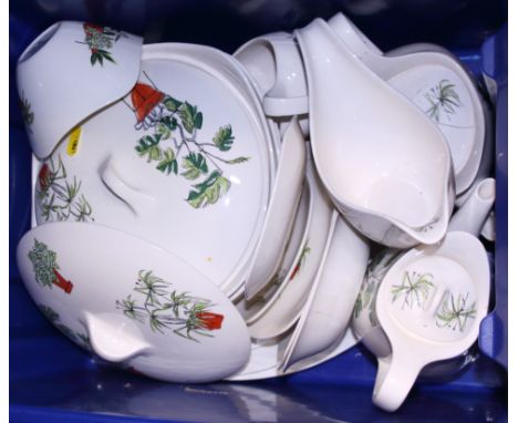 A Midwinter "Plant Life" part combination service, designed by Terence Conran, together with another Midwinter part combinati