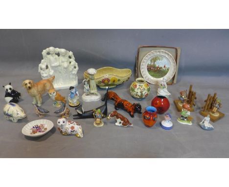 A collection of various ceramic figures (26) 