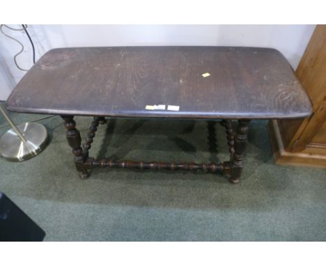 Ercol style rectangular coffee table