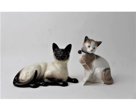 Beswick and Nao cats 