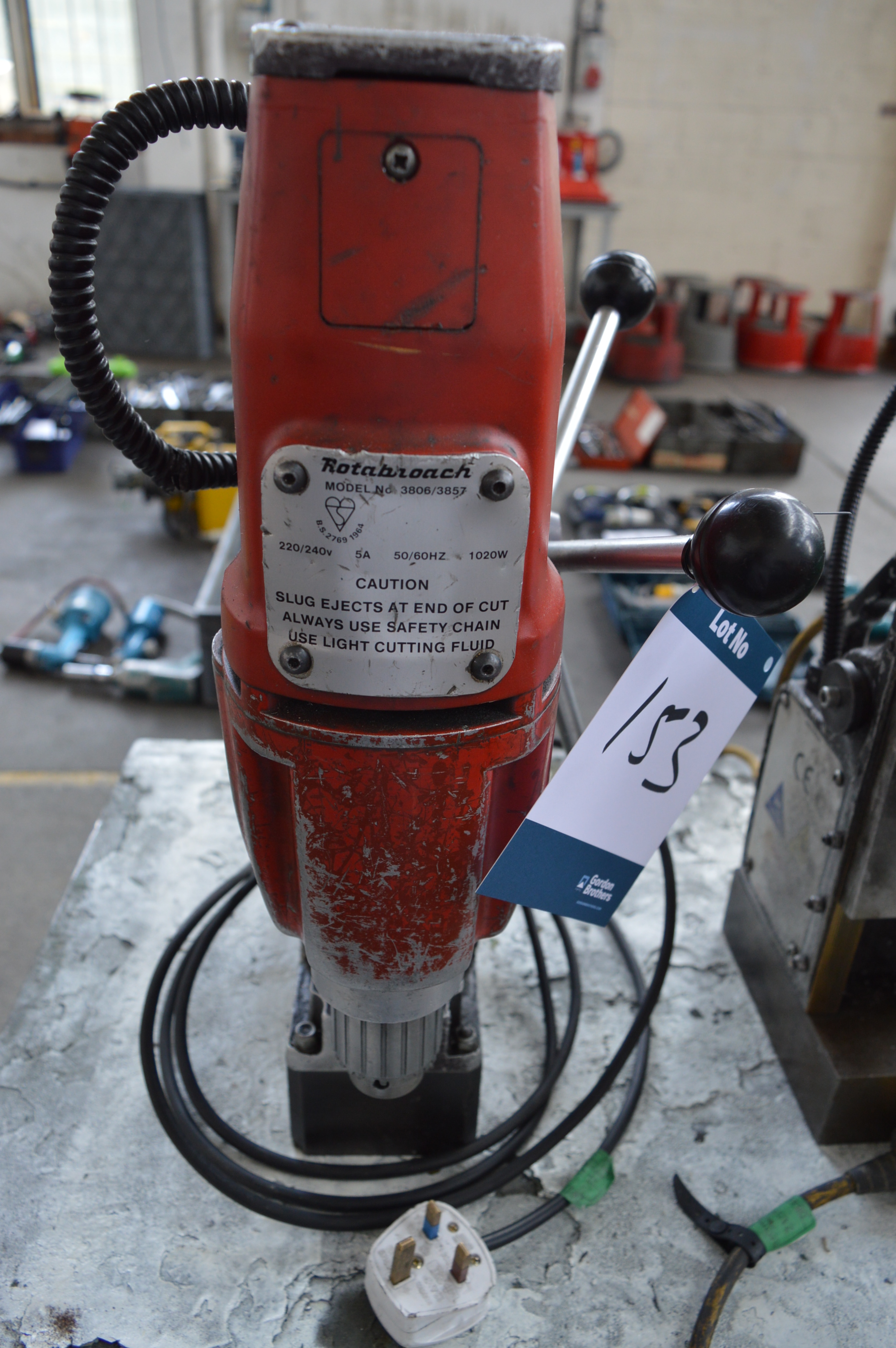 Rotabroach, 3806/3857, mag drill