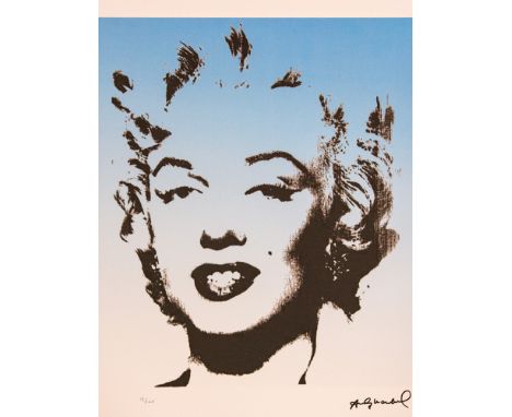 Andy Warhol (after) 'Marilyn Monroe' offset lithograph in colors on Arches paper, Georges Israel Editeur, sheet size 38,5 x 5