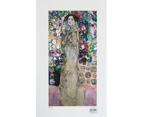 Gustav Klimt (after) 'Portrait of Ria Munk III' limited edition of 200, chromolithography, plate signed bottom right, numbere