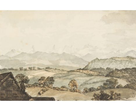 Medway to Pamplona.- Pringle (Major I.W., active 1810-1813) An album of watercolours illustrating a journey from Medway, Kent