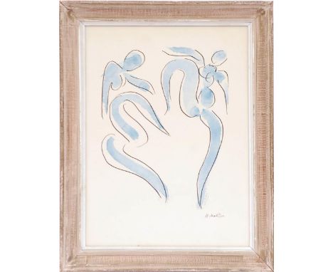HENRI MATISSE, 'The Danse', pochoir and lithograph, edition 500, Ref Carmen, 39cm x 28cm. 
