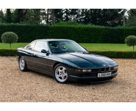A very impressive example of BMW's mid-1990s 380bhp V12 range-topper with a manual gearbox. The BMW 850 CSi was the factory's