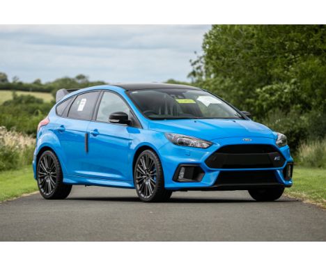 On offer from the Focus on Ford Collection, a final edition Focus RS Mk 3 with All Wheel Drive, delivery mileage and single o