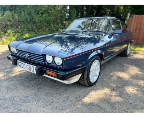 Smart third-generation Capri 2.8i in Paris Blue fitted with the desirable Turbo Technics conversion. After nine years and 1.5