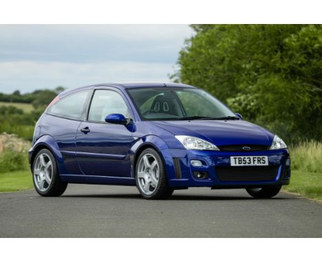 On offer from the Focus on Ford Collection, a delivery mileage, single ownership Focus RS Mk1 in exceptional condition. In 20