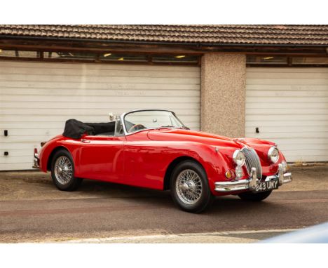 Another example of Jaguar's late-1950s, long-legged, 3.4-litre Drophead Coupé, sympathetically restored and beautifully prese