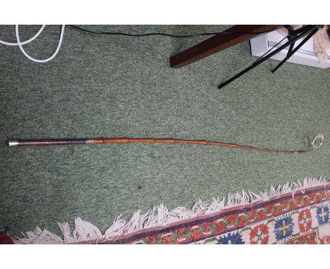 Good Quality Stagecoach Drivers Whip Birmingham 1900 with Leather grip by G &amp; J Zair riding crop makers 