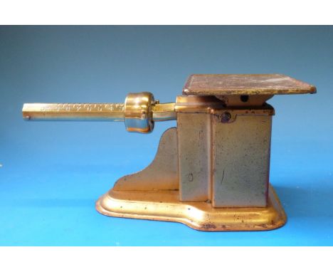 A set of Triner cantilever postage scales 