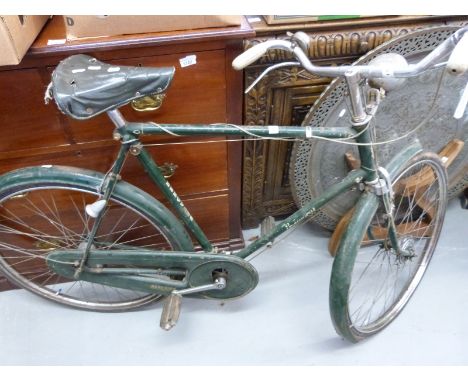 A vintage Hercules Balmoral bicycle