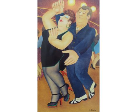 Beryl Cook signed print 'Dirty Dancing' 22/650 (49 x 28cm) 