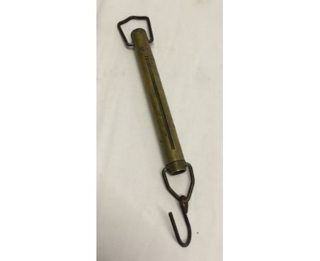 A vintage Salter Troy ounce scales for silver.