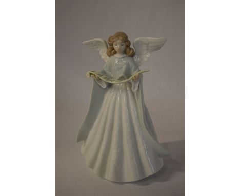Lladro Christmas tree topper in the form of an Angel (af - one wing has been repaired)