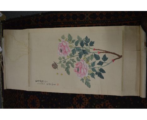 Chinese scroll painting.