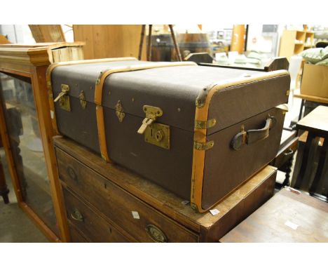 An old trunk.