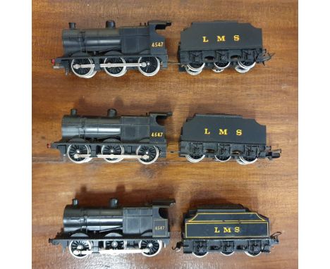 Lima Trains Set of Three Class 4F LMS Locomotive Trains (L216533) and number 0-6-0 4547
