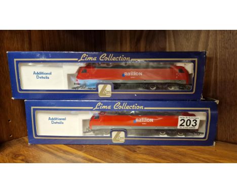 Lima Collection Railway Train Twin Set L208665 Railion E-Lok BR 152 087-3 