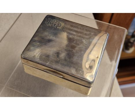Silver Hallmarked Jewellery or Trinket Box - 200g