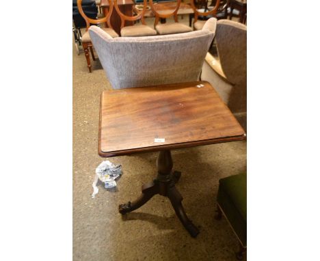 Victorian mahogany table with tripod base