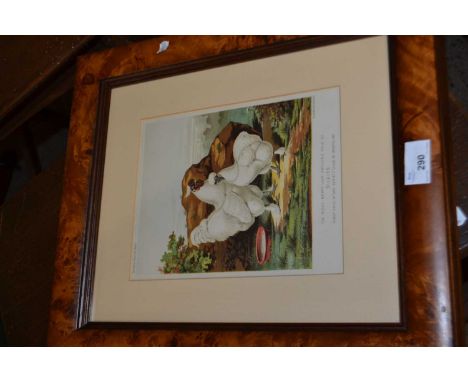 After Ludlow, coloured print, Silkies, f/g