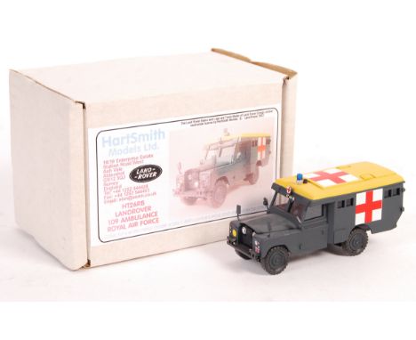 HartSMith Models - a Hart Smith Models resin and white metal precision diecast model Ambulance No. HT26RB - Land Rover 109 Am