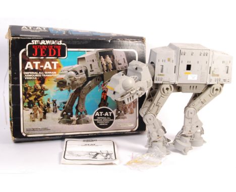 An original vintage Palitoy made Star Wars ' AT-AT / ATAT ' action figure playset vehicle. Mostly complete, with battery cove