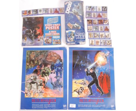 An original rare vintage Dixie made ' Star Wars Dixie Cups ' paper ' Fun Cup Assortment '. Factory sealed box of 100 party cu