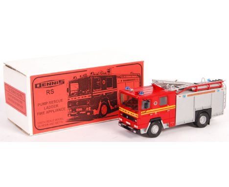 RSH Models - a RSH ' Fire Model ' resin and white metal precision model T24 Dennis RS PRL Fire Engine - Staffordshire Fire &a