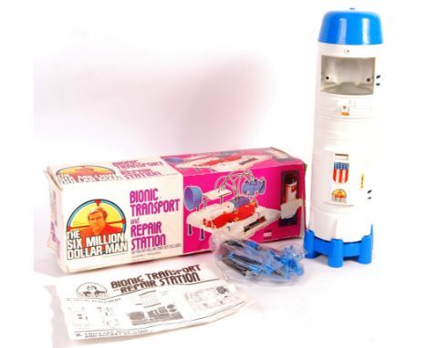 An original vintage Kenner / Denys Fisher made ' The Six Million Dollar Man ' action figure playset ' Bionic Transport &amp; 