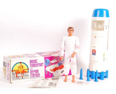 An original vintage Kenner / Denys Fisher made ' The Six Million Dollar Man ' action figure playset ' Bionic Transport &amp; 