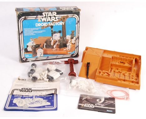 A rare original vintage Kenner made Star Wars action figure playset ' Droid Factory '. 100% complete, including instructions,