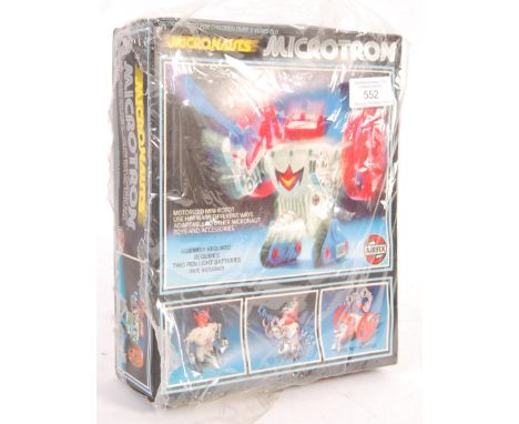 A rare vintage factory sealed Airfix made Micronauts action figure / playset ' Microtron '. Factory sealed and brand new in t