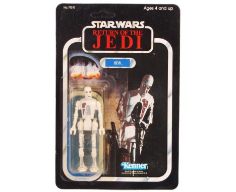 An original vintage ex-shop stock condition 1983 Kenner made Star Wars carded MOC action figure ' 8D8 '. Factory sealed upon 