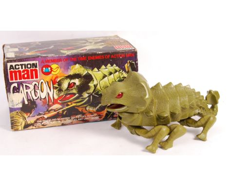 An original vintage 1970's Palitoy made Action Man Space Rangers Time Enemy ' Gargon ' action figure playset. Within the orig