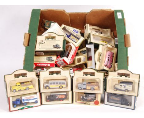 A collection of approx x40 assorted Lledo ' Days Gone ' (and similar) boxed diecast models. Largely promotional / advertising