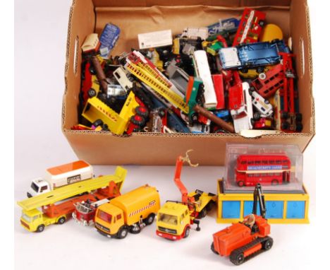 A collection of approximately 75+ assorted scale diecast model vehicles mostly Matchbox Superfast &amp; Corgi to include; Cor