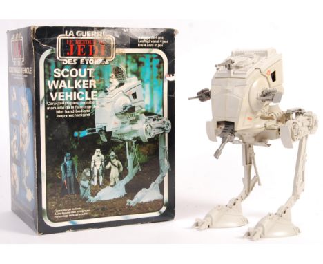 An original vintage Palitoy made Star Wars ' Scout Walker Vehicle ' action figure playset. Appears 100% complete - including 