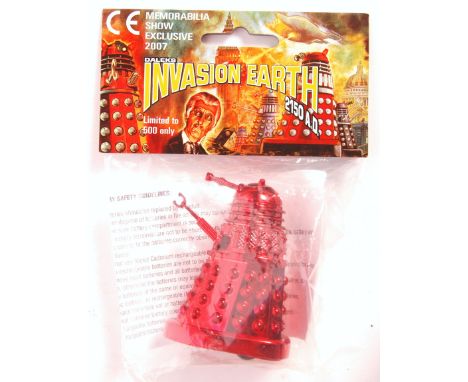 A rare Product Enterprise made Doctor Who ' Daleks Invasion Earth 2150AD ' limited edition (of 500) ' Memorabilia Show Exclus