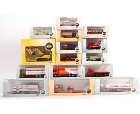 A collection of 15x assorted Oxford 1/76 scale diecast model cars and vehicles. Suitable for 00 gauge model railway layouts. 