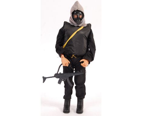An original vintage 1980's (1982) Palitoy made Action Man ' SAS Key Figure ' action figure. With uniform - comprising: hood, 