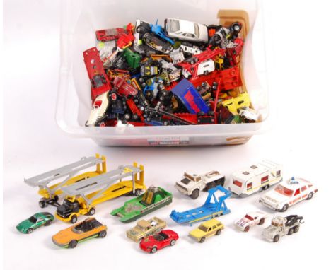 A collection of assorted scale diecast model vehicles by Corgi, Matchbox, Siku and Hot Wheels to include; Corgi Explorers X4 