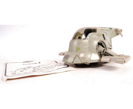 An original vintage Kenner / Palitoy made Star Wars action figure playset ' Slave 1 - Boba Fett's Slave Ship '. 100% complete