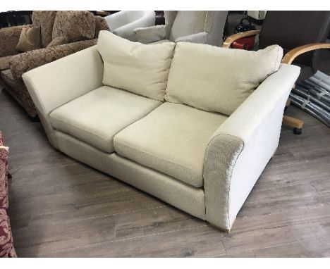 CREAM SOFA BED