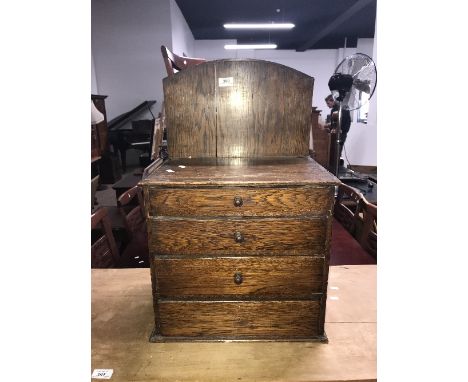 VINTAGE OAK ARTISTS DRAWERS