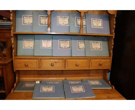 Brangwyn Laura Knight etc. Modern Masters of Etching, sixteen volumes circa 1930's