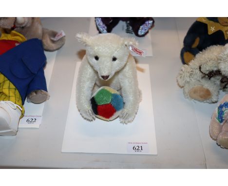 A Steiff Exhibition bear with certificate