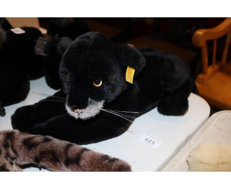 A Steiff black panther 